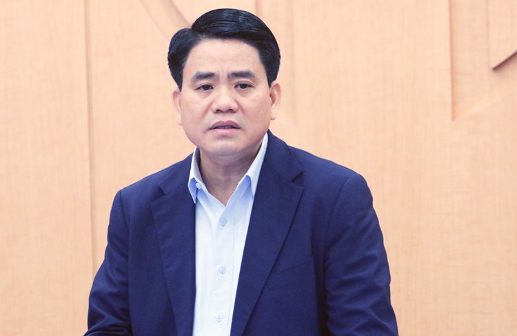 Chủ tịch TP Hà Nội Nguyễn Đức Chung. Ảnh: Võ Hải. Chủ tịch TP Hà Nội Nguyễn Đức Chung. Ảnh: Võ Hải.