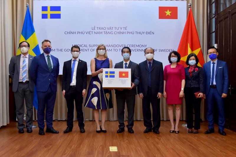 Đại sứ Thụy Điển Ann Mawe gửi lời cảm ơn tới Chính phủ và nhân dân Việt Nam.