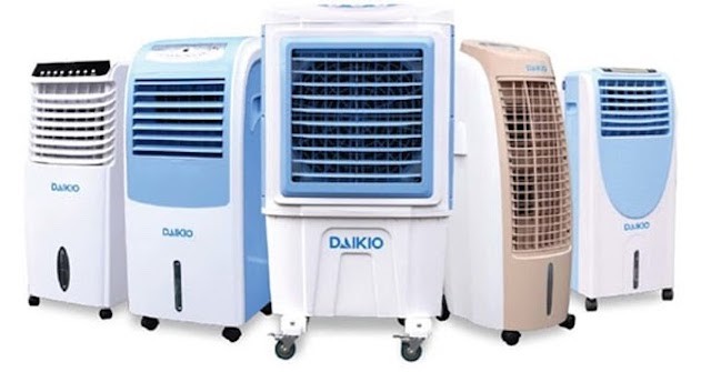 Quạt điều hòa thương hiệu Daikio.