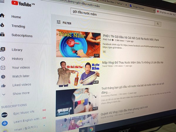 Video phản cảm, vô bổ vẫn ngập tràn YouTube.