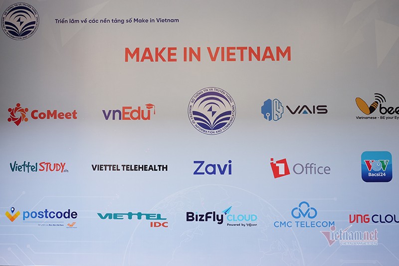 Nhiều doanh nghiệp đã hưởng ứng lời hiệu triệu "Make in Vietnam" của Bộ TT&TT. Ảnh: Trọng Đạt Nhiều doanh nghiệp đã hưởng ứng lời hiệu triệu