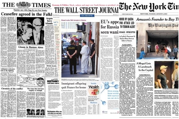 Các tờ báo nước ngoài cũng từng đối mặt với khủng hoảng ở giai đoạn triển khai thu phí. Các tờ báo nước ngoài cũng từng đối mặt với khủng hoảng ở giai đoạn triển khai thu phí.