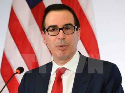 Bộ trưởng Tài chính Mỹ Steven Mnuchin. Ảnh: TTXVN Bộ trưởng Tài chính Mỹ Steven Mnuchin. Ảnh: TTXVN