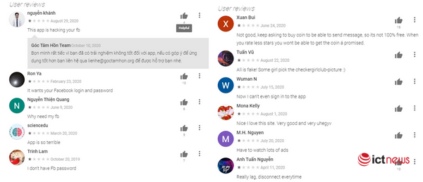 Nhiều ứng dụng hẹn hò tràn lan trên Google Play Store bị đánh giá không an toàn và có trải nghiệm người dùng rất kém. Nhiều ứng dụng hẹn hò tràn lan trên Google Play Store bị đánh giá không an toàn và có trải nghiệm người dùng rất kém.