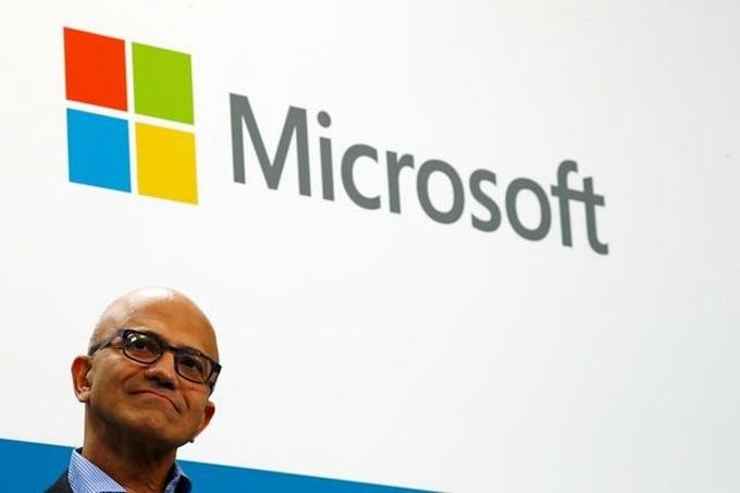Satya Nadella, CEO của Microsoft. Ảnh: Reuters.
