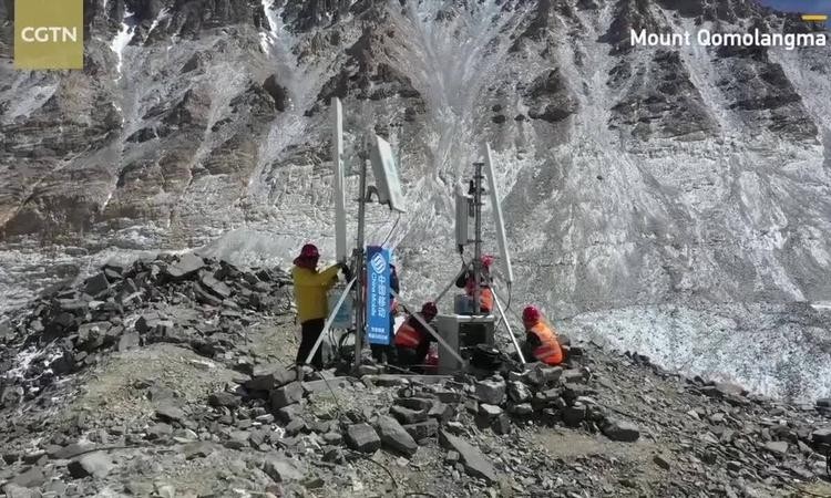 Trung Quốc xây trạm 5G cao nhất thế giới. Trung Quốc xây trạm 5G cao nhất thế giới.