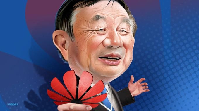 Ông Nhậm Chính Phi khẳng định sẽ không bán mảng thiết bị. Ảnh: FT. Ông Nhậm Chính Phi khẳng định sẽ không bán mảng thiết bị. Ảnh: FT.