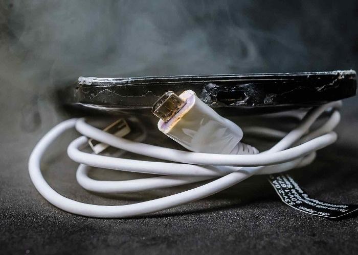 Tuy nhiên, nếu sử dụng các thiết bị điện tử không đúng cách, đặc biệt trong quá trình sạc, tuổi thọ pin của những thiết bị này có thể bị giảm đi nhanh chóng. Qua đó, không chỉ ảnh hưởng đến độ bền của thiết bị mà còn tiềm ẩn các nguy cơ cháy nổ, gây mất an toàn khi sử dụng. Ảnh: LoveProperty.