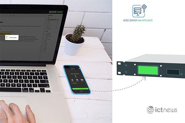 Với ưu điểm là tính lưu động cao và thuận tiện cho người ký, ký số từ xa được kỳ vọng sẽ giúp mở rộng thị trường chữ ký số cho cá nhân (Ảnh mô hình ký số từ xa)
