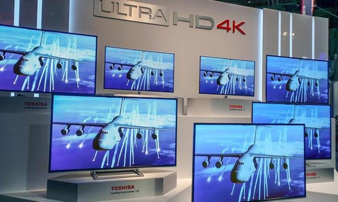 Toshiba đã dừng bán TV ở Việt Nam. Ảnh: Channelnews. Toshiba đã dừng bán TV ở Việt Nam. Ảnh: Channelnews.