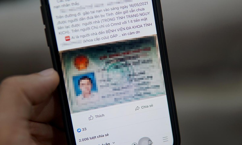 Nhiều người bị đăng thông tin sai sự thật sau khi để lộ ảnh chứng minh nhân dân.