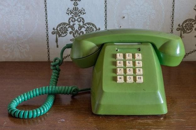 Điện thoại nút bấm của những năm thập niên 60. Ảnh: Shutterstock. Điện thoại nút bấm của những năm thập niên 60. Ảnh: Shutterstock.