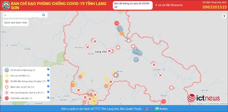 Ngoài việc gửi phản ánh, góp ý qua ứng dụng bản đồ số, người dân có thể liên hệ trực tiếp với Trung tâm CNTT-TT, Sở TT&TT Lạng Sơn theo số 02053 818 657.