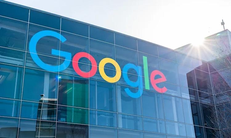 Bên ngoài một tòa nhà của Google tại Mỹ. Ảnh: Engadget Bên ngoài một tòa nhà của Google tại Mỹ. Ảnh: Engadget