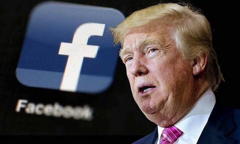 Trump nói rằng đáng lẽ ông đã cấm Facebook khi còn làm Tổng thống. Ảnh: Medium.