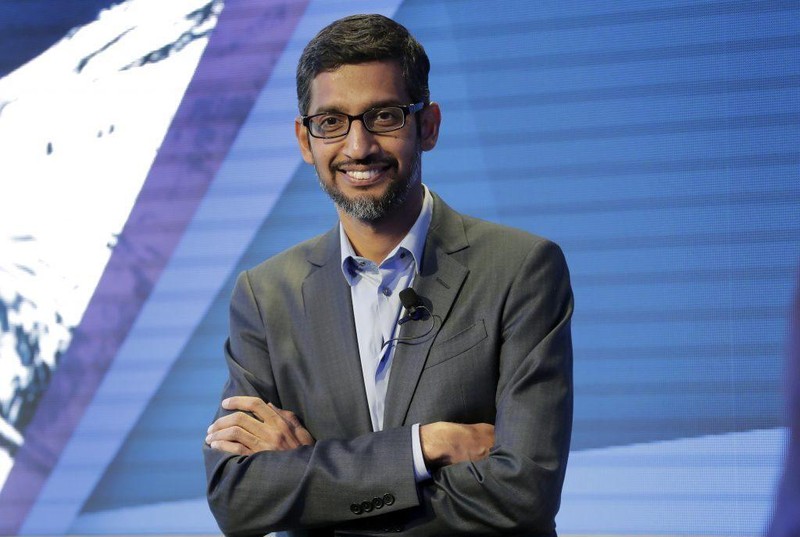 Giám đốc điều hành Google Sundar Pichai. Ảnh: AFP.