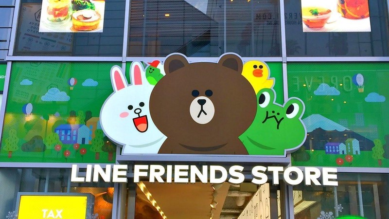 Cửa hàng LINE Friends có mặt tại nhiều địa điểm ở Nhật Bản. Ảnh: YouTube Cửa hàng LINE Friends có mặt tại nhiều địa điểm ở Nhật Bản. Ảnh: YouTube