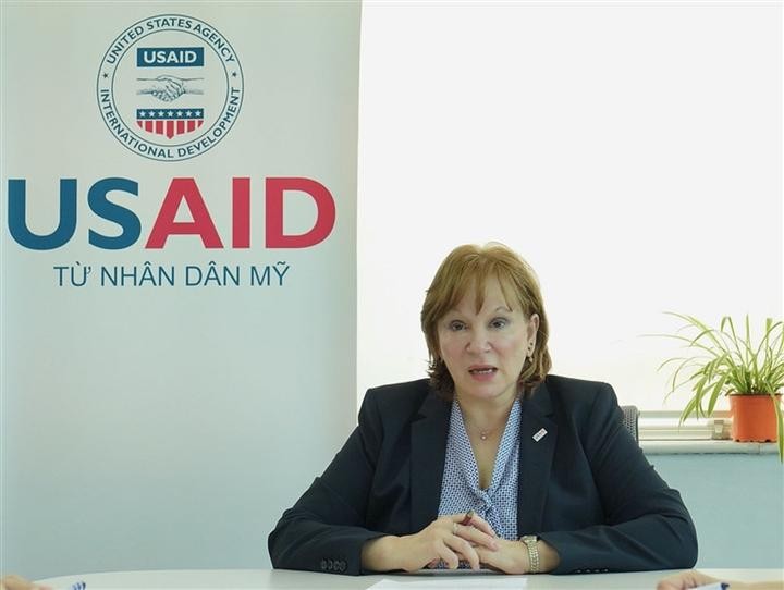 Giám đốc USAID Việt Nam Ann Marie Yastishock. (Ảnh: Đại sứ quán Mỹ) Giám đốc USAID Việt Nam Ann Marie Yastishock. (Ảnh: Đại sứ quán Mỹ)