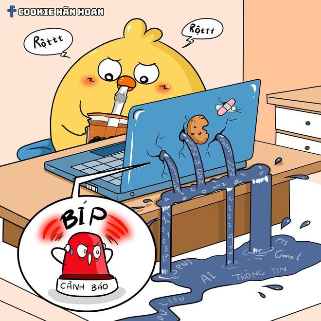 Cookie Hân Hoan cung cấp những thông tin một cách dễ tiếp cận bằng ảnh minh hoạ rất đáng yêu 2 cách để kiểm tra xem bạn có bị lộ thông tin cá nhân trên Internet hay không? - Ảnh 2.