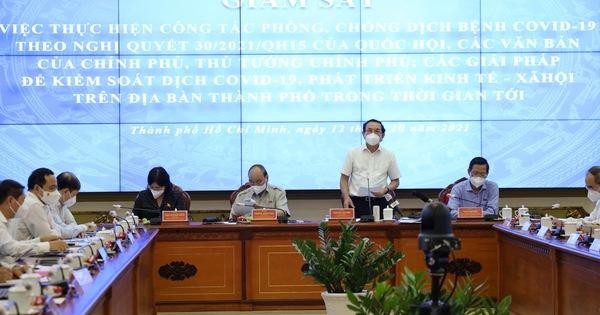 Bí thư Thành ủy TP.HCM chia sẻ về những ngày tháng chống dịch khốc liệt, chưa từng có của TP.HCM - Ảnh: Trung tâm Báo chí TP Bí thư Thành ủy TP.HCM chia sẻ về những ngày tháng chống dịch khốc liệt, chưa từng có của TP.HCM - Ảnh: Trung tâm Báo chí TP