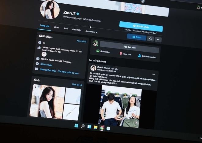 Facebook rapper Zion.T bị chiếm quyền, phát trực tiếp bán hàng. Facebook rapper Zion.T bị chiếm quyền, phát trực tiếp bán hàng.