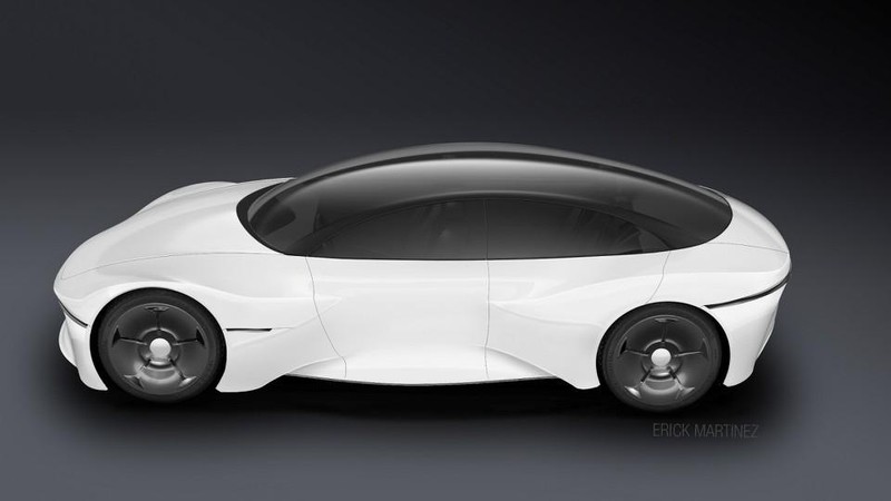 Apple đã hoàn thiện một số thành phần cơ bản cho xe tự lái. Ảnh minh họa: Auto Evolution.