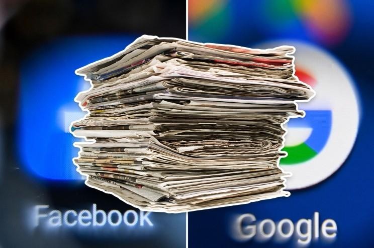 Khoảng 30 nhà xuất bản khác nhau tại Mỹ đang kiện Google và Facebook. (Ảnh: Getty Images)