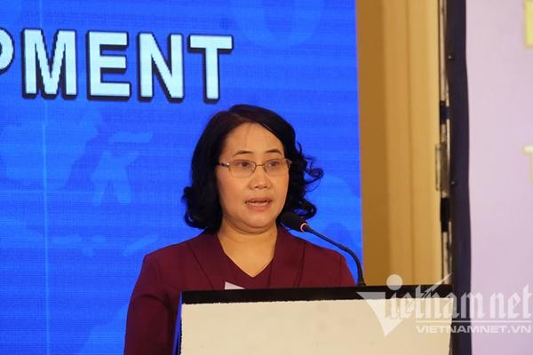 Bà Nguyễn Thị Hương - Tổng cục trưởng Tổng cục Thống kê. Ảnh: Trọng Đạt