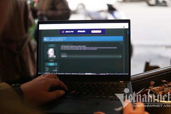 Hacker đang rao bán dữ liệu hàng triệu người dùng của ONUS - một trong những ứng dụng đầu tư tiền số phổ biến nhất do người Việt phát triển. Ảnh: Trọng Đạt
