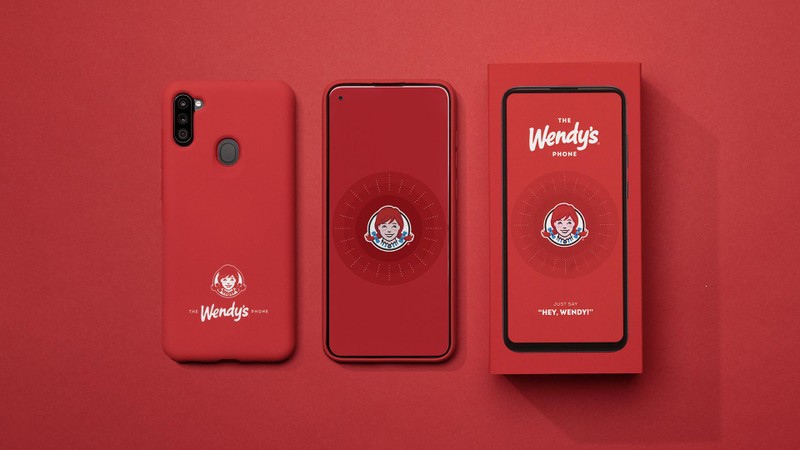 Smartphone Wendy's đậm chất “đồ ăn nhanh” với màu đỏ tươi