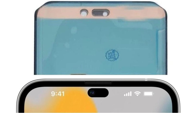 Bản thiết kế iPhone 14 Pro/Max rò rỉ hé lộ camera "viên nhộng".