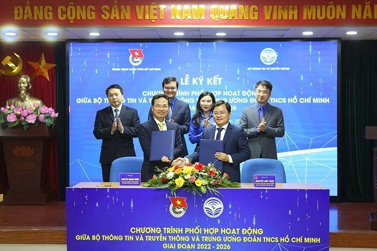 Chương trình phối hợp hoạt động giữa Bộ TT&TT và TW Đoàn TNCS HCM Chương trình phối hợp hoạt động giữa Bộ TT&TT và TW Đoàn TNCS HCM