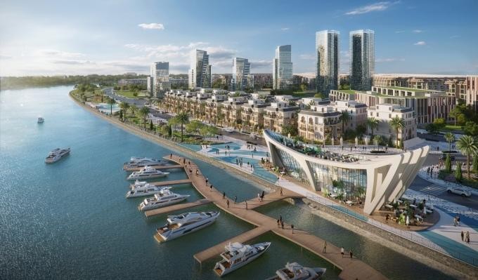 Dinh thự Van Phuc Mansion có vị trí mặt tiền sông Sài Gòn, đối diện bến du thuyền 5 sao Dragon Bay và công viên The Long Park. Ảnh phối cảnh: Van Phuc Group Dinh thự Van Phuc Mansion có vị trí mặt tiền sông Sài Gòn, đối diện bến du thuyền 5 sao Dragon Bay và công viên The Long Park. Ảnh phối cảnh: Van Phuc Group