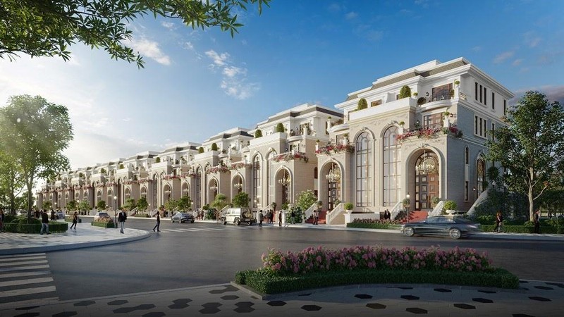 Van Phuc Mansion mang phong cách kiến trúc tân cổ điển sang trọng và lịch lãm