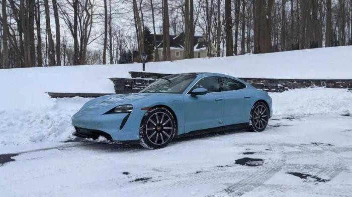 Porsche Taycan 4S bị suy hao 21,8% dung lượng pin ở nhiệt độ dưới 5 độ C