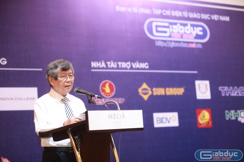 Tiến sĩ Vũ Ngọc Hoàng – nguyên Ủy viên Trung ương Đảng, nguyên Phó trưởng ban thường trực Ban Tuyên giáo Trung ương, hiện đang là Chủ tịch Hiệp hội Các trường đại học, cao đẳng Việt Nam (ảnh:GDVN)