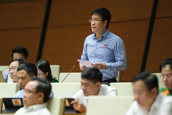 Đại biểu Hoàng Minh Hiếu (Nghệ An). (Ảnh: Quốc hội)