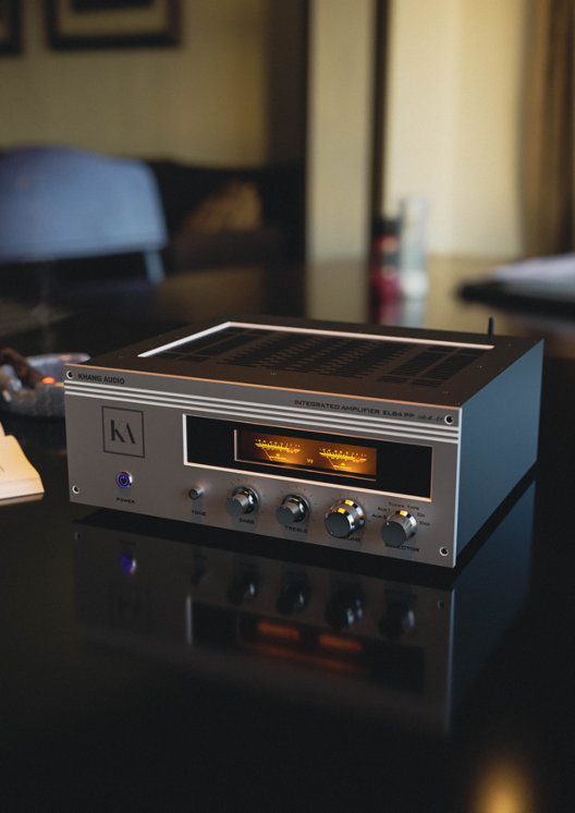 Amply el84 PP AM01 do Khang audio thiết kế và sản xuất trong cấu hình bộ âm thanh T360