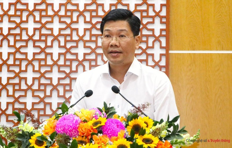 Phó Bí thư Tỉnh ủy Tây Ninh Nguyễn Mạnh Hùng phát biểu khai mạc hội nghị. (Ảnh: M.Hải) Phó Bí thư Tỉnh ủy Tây Ninh Nguyễn Mạnh Hùng phát biểu khai mạc hội nghị. (Ảnh: M.Hải)