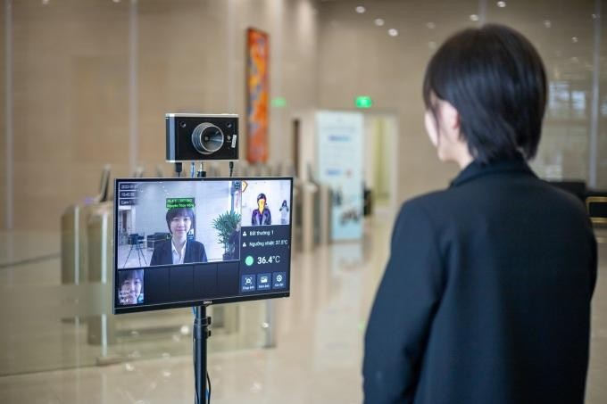 Một trong nhiều bộ camera an ninh được lắp đặt tại khu đô thị Vinhomes. Ảnh: Vinhomes Một trong nhiều bộ camera an ninh được lắp đặt tại khu đô thị Vinhomes. Ảnh: Vinhomes