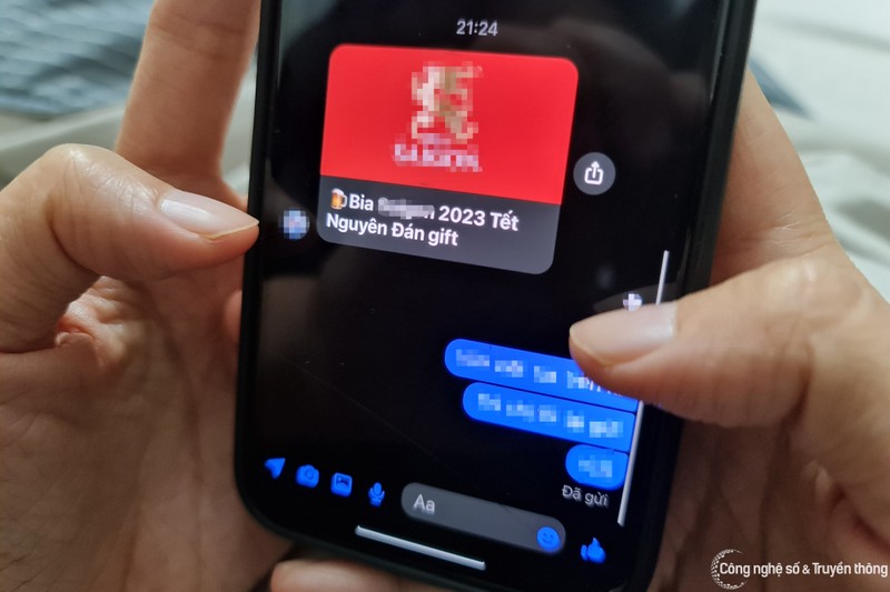 Nở rộ chiêu lừa đảo mạo danh chương trình trúng thưởng của các thương hiệu lớn. Ảnh: Trọng Đạt Nở rộ chiêu lừa đảo mạo danh chương trình trúng thưởng của các thương hiệu lớn. Ảnh: Trọng Đạt