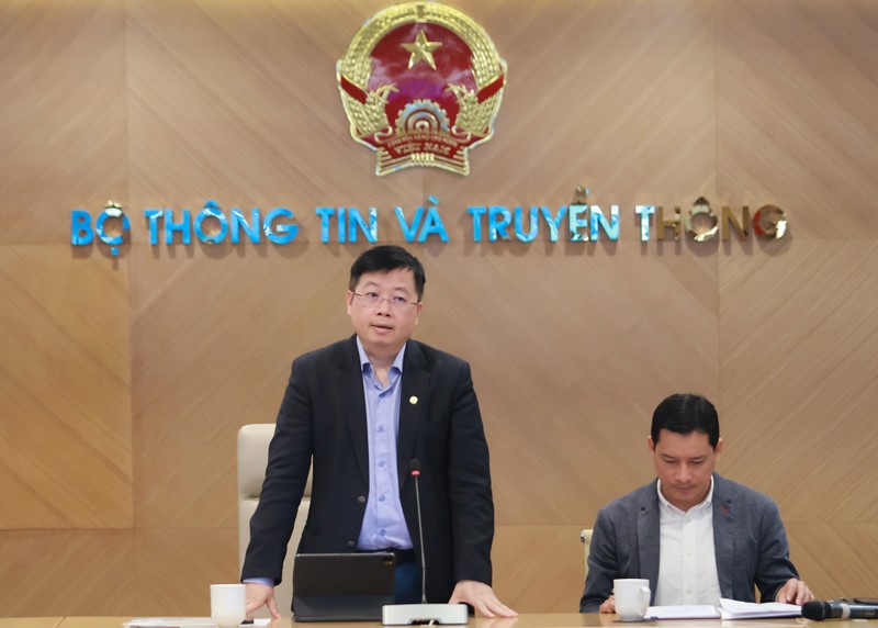 Thứ trưởng Nguyễn Thanh Lâm cho biết, trong lĩnh vực quảng cáo và quản lý nội dung trên mạng, đã bắt đầu áp dụng phương thức điều tiết bằng quản lý dòng tiền. (Ảnh: Đức Huy)