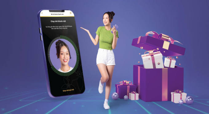 Chương trình ưu đãi đến khách hàng đăng ký tài khoản trực tuyến áp dụng từ 1/4-30/6. Ảnh: BAB Chương trình ưu đãi đến khách hàng đăng ký tài khoản trực tuyến áp dụng từ 1/4-30/6. Ảnh: BAB