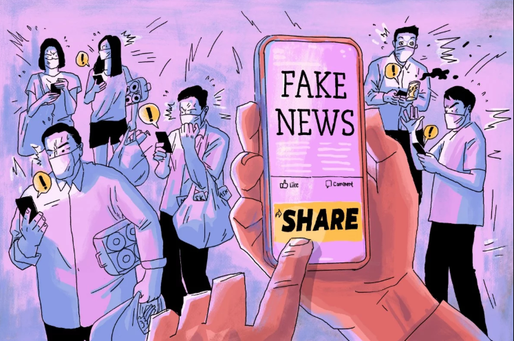 “Fake news” về sự bùng phát của virus Corona như vitamin D hay nước tỏi đun sôi có thể giúp chữa khỏi bệnh đang gây hoang mang dư luận. Ảnh: SCMP