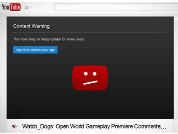 Sẽ có nhiều video trên YouTube được yêu cầu đăng nhập để xác minh độ tuổi trong thời gian tới. (Ảnh: Gizbot) Ảnh: Gizbot
