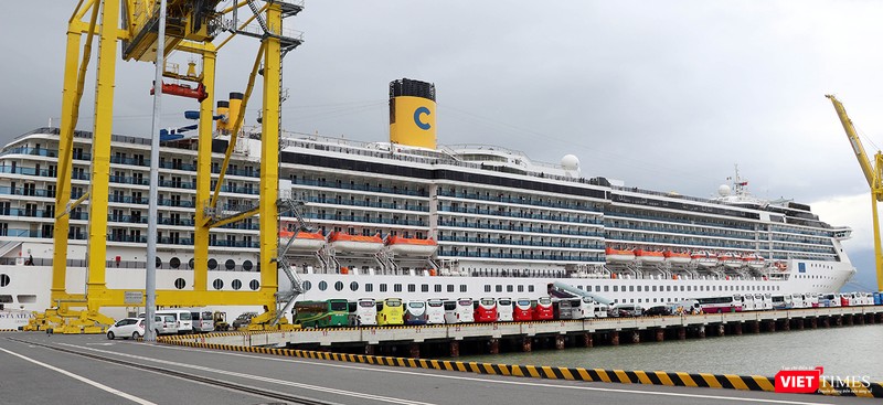 Tàu du lịch Costa Atlantica cập cảng Tiên Sa (Đà Nẵng) trong ngày đầu năm 2019 Tàu du lịch Costa Atlantica cập cảng Tiên Sa (Đà Nẵng) trong ngày đầu năm 2019