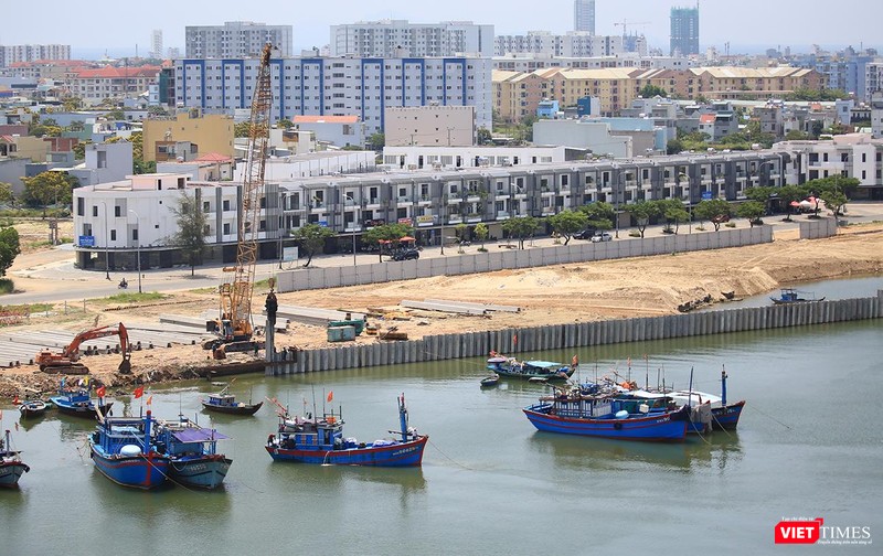 Khu nhà phố phía đông đường Lê Văn Duyệt của dự án đã được hoàn thành và bàn giao cho Công ty CP Đất Xanh Đà Nẵng (thuộc Tổng Công ty CP Đất Xanh miền Trung) phân phối.