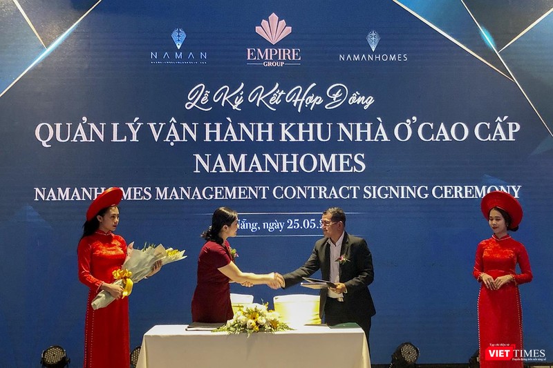 Lễ rý kết và ra mắt sản phẩm BĐS cao cấp Naman Homes tại Khu giải trí Cocobay Đà Nẵng