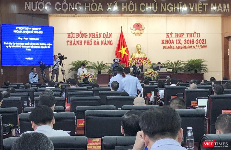 HĐND TP Đà Nẵng thông qua Dự thảo Nghị quyết về việc thôi nhiệm vụ đại biểu HĐND TP Đà Nẵng đối với ông Nguyễn Bá Cảnh