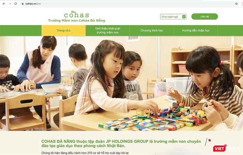 Mặc dù là trường có vốn đầu tư nước ngoài, nhưng thông tin về Trường Mầm non Cohas Đà Nẵng, địa chỉ số 16 Lý Thường Kiệt, Đà Nẵng khá khiêm tốn Mặc dù là trường có vốn đầu tư nước ngoài, nhưng thông tin về Trường Mầm non Cohas Đà Nẵng, địa chỉ số 16 Lý Thường Kiệt, Đà Nẵng khá khiêm tốn